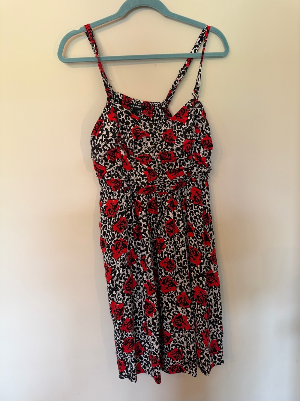 Whimsigoth floral print dress size 2XL